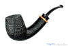 Blue Room Briars is proud to present this Bill Shalosky Pipe 569 Bent Black Blast Billiard with Tulip Wood