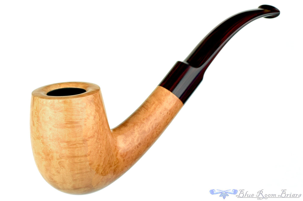 Jesse Jones Pipe 1/2 Bent Natural Pale Billiard at Blue Room Briars