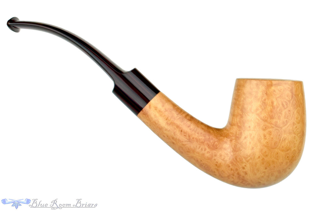 Jesse Jones Pipe 1/2 Bent Natural Pale Billiard at Blue Room Briars
