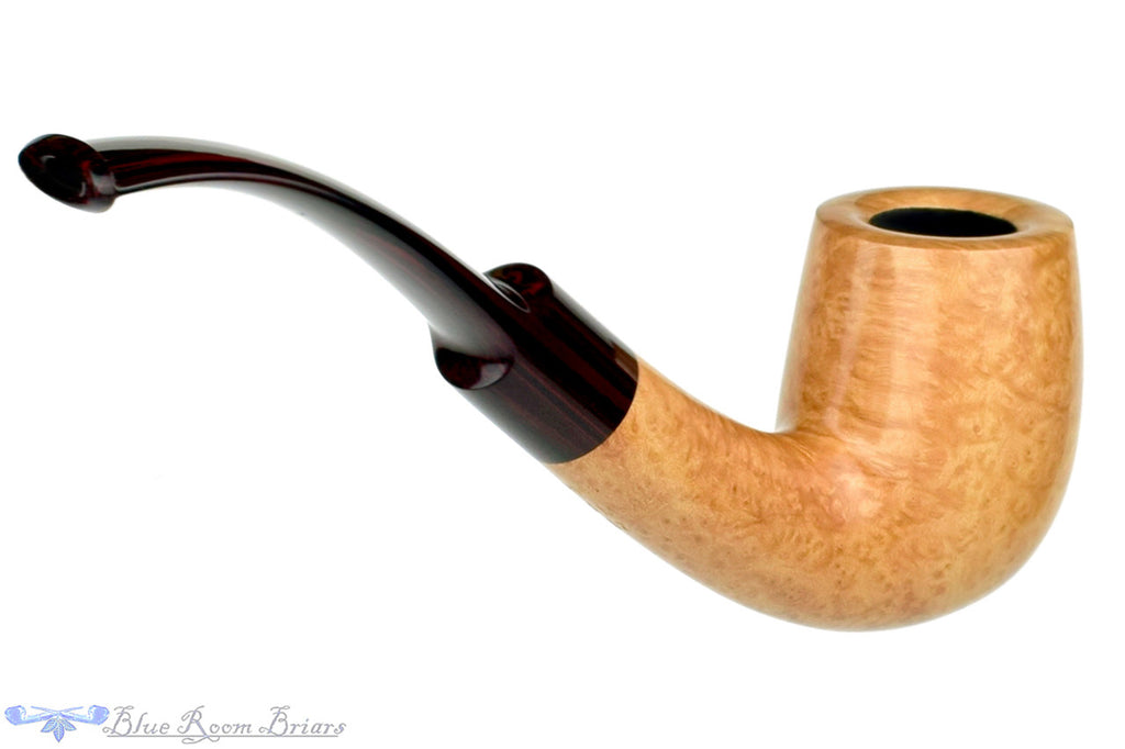 Jesse Jones Pipe 1/2 Bent Natural Pale Billiard at Blue Room Briars