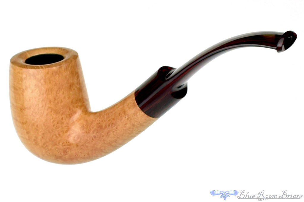 Jesse Jones Pipe 1/2 Bent Natural Pale Billiard at Blue Room Briars