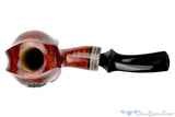 Blue Room Briars is proud to present this Marinko Neralić Pipe Blowfish Sitter with Fordite and Plateau