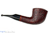 RC Sands Pipe 1/8 Bent Red Blast Dublin with Oval Shank from Blue Room Briars