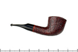 RC Sands Pipe 1/8 Bent Red Blast Dublin with Oval Shank from Blue Room Briars