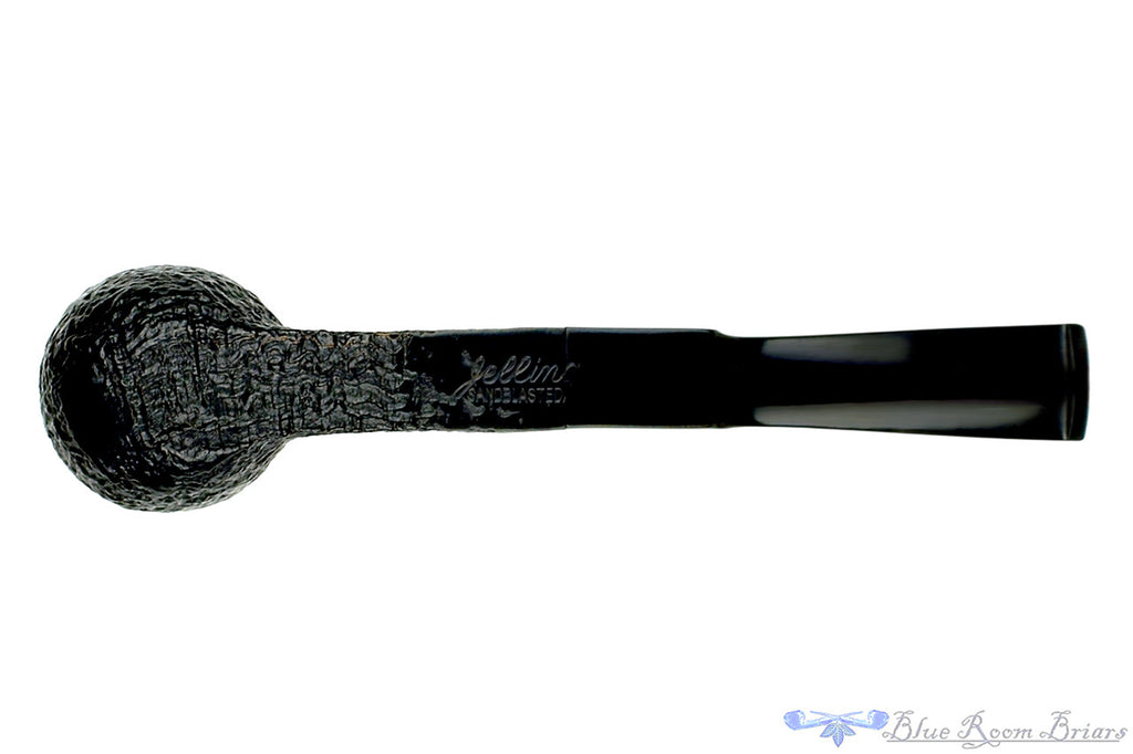 Blue Room Briars is proud to present this Jelling Sandblasted Square Shank Billiard UNSMOKED Estate Pipe