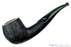 Blue Room Briars is proud to present this Colin Rigsby Pipe 1/4 Bent Black Blast Twisted Apple with Brindle