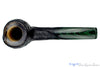 Blue Room Briars is proud to present this Colin Rigsby Pipe 1/4 Bent Black Blast Twisted Apple with Brindle