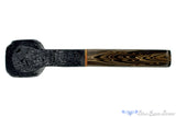 Blue Room Briars is proud to present this Colin Rigsby Pipe Black Blast Four Square with Brindle