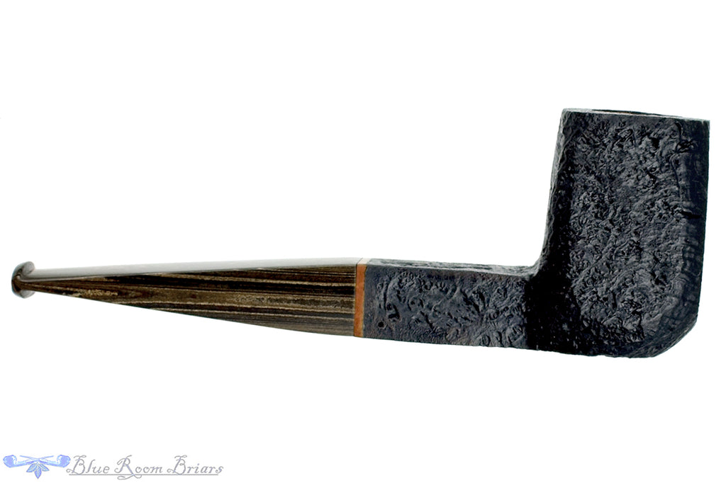 Blue Room Briars is proud to present this Colin Rigsby Pipe Black Blast Four Square with Brindle