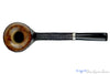 Blue Room Briars is proud to present this Colin Rigsby Pipe Black Blast Dublin Poker with Silver