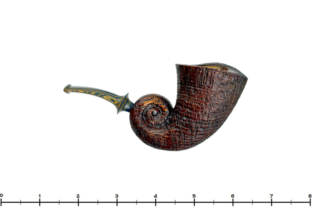 Bill Walther Pipe Ring Blast Nautilus with Brindle and Military Mount