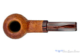 Blue Room Briars is proud to present this Bill Walther Pipe 1/4 Bent Sandblast Tomato Sitter
