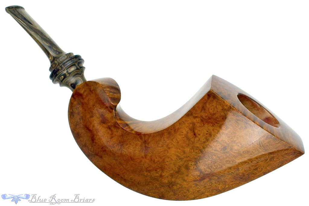 Blue Room Briars is proud to present this Bill Walther Pipe Mammoth Twisted Horn