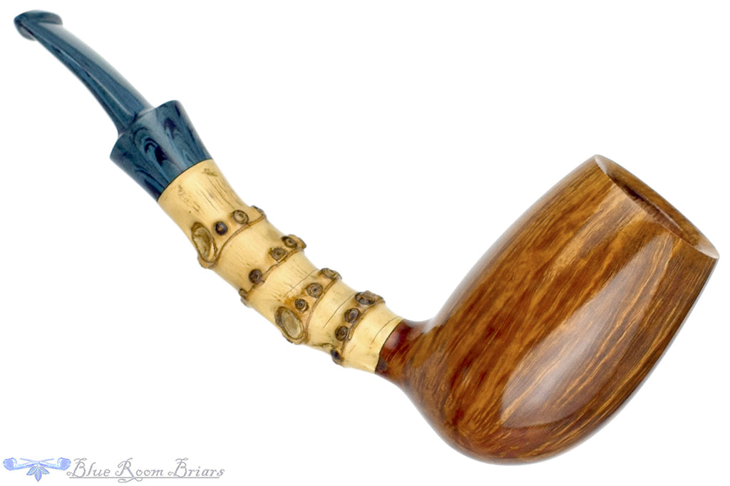 Blue Room Briars is proud to present this Bill Walther Pipe Bent Tall Egg Sitter with Bamboo