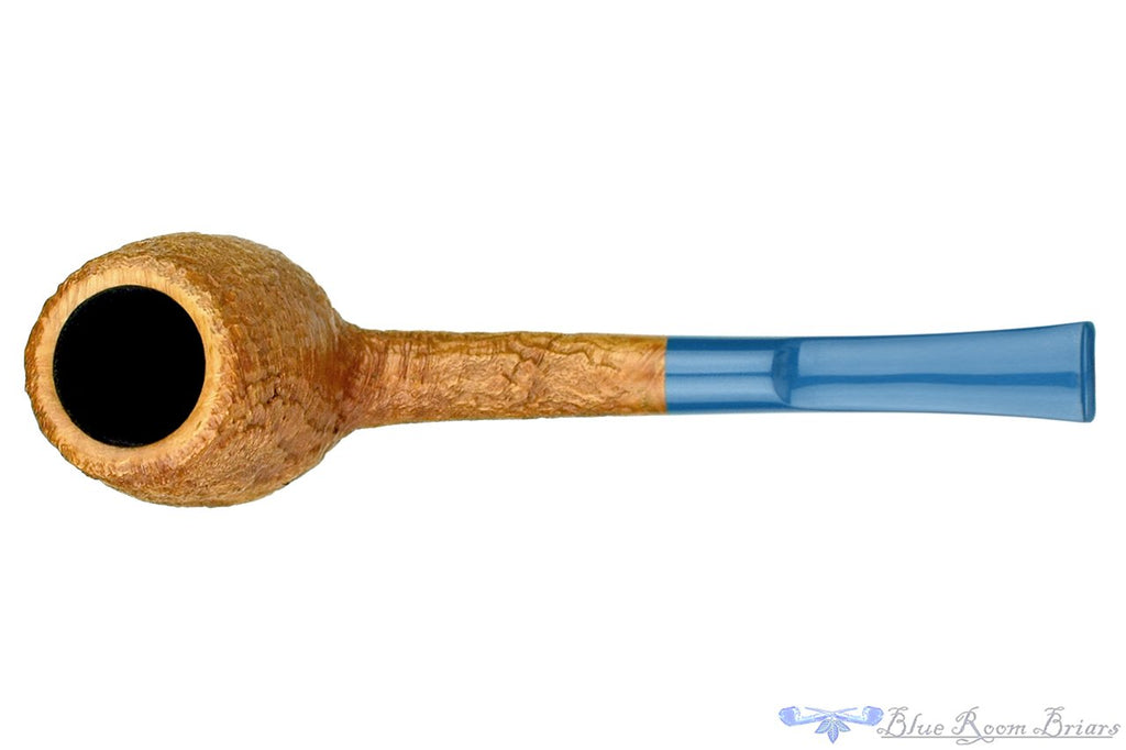 Blue Room Briars is proud to present this Nate King Pipe Natural Crosscut Sandblast Lovat