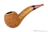 Blue Room Briars is proud to present this Dr. Bob Pipe (PPP) Partial Rusticated Hawkbill with Ebonite