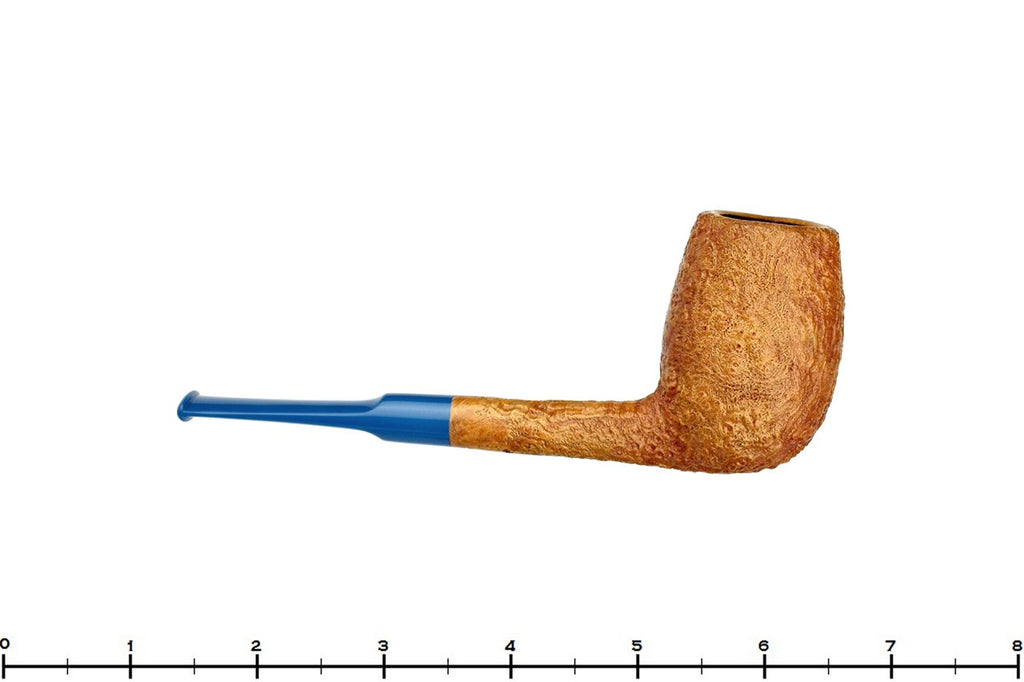 Blue Room Briars is proud to present this Nate King Pipe Natural Crosscut Sandblast Lovat