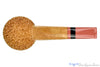 Blue Room Briars is proud to present this Dr. Bob Pipe (PPP) Partial Rusticated Hawkbill with Ebonite