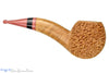 Blue Room Briars is proud to present this Dr. Bob Pipe (PPP) Partial Rusticated Hawkbill with Ebonite