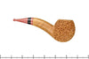 Blue Room Briars is proud to present this Dr. Bob Pipe (PPP) Partial Rusticated Hawkbill with Ebonite