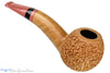 Blue Room Briars is proud to present this Dr. Bob Pipe (PPP) Partial Rusticated Hawkbill with Ebonite