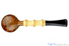 Blue Room Briars is proud to present this David S. Huber Pipe Featherweight Brandy with Bamboo