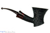 Jesse Jones Pipe Black Blast Bent Cherrywood with Smooth Rim