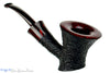 Jesse Jones Pipe Black Blast Bent Cherrywood with Smooth Rim