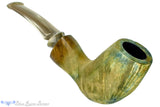 Blue Room Briars is proud to present this Ron Smith Pipe Bent Egg with Driftwood Finish