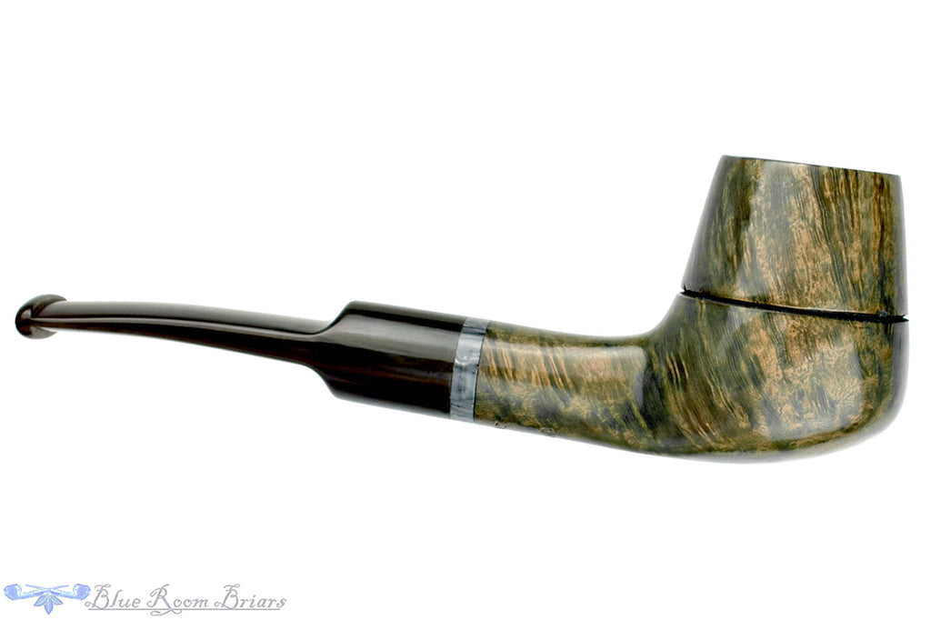 Blue Room Briars is proud to present this Ron Smith Pipe "Manny" Billiard Sitter with Acrylic