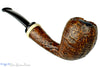 Charl Goussard Pipe 1/4 Bent Ring Blast Acorn with Kudu Horn and Plateau