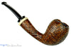 Charl Goussard Pipe 1/4 Bent Ring Blast Acorn with Kudu Horn and Plateau