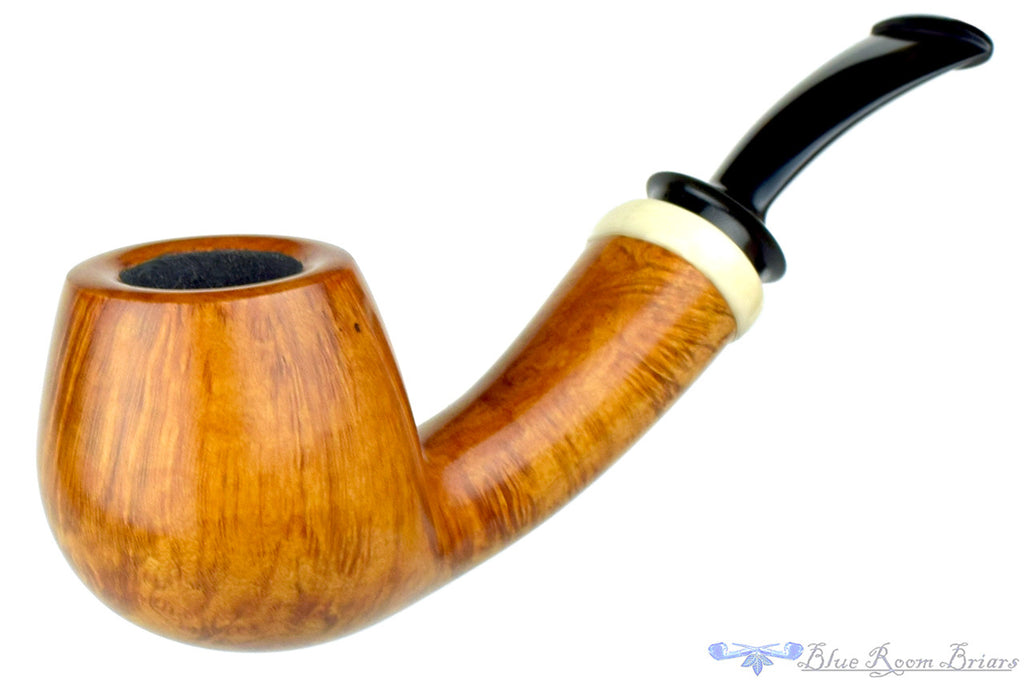 Charl Goussard Pipe Tear Drop Apple with Faux  Ivory at Blue Room Briars