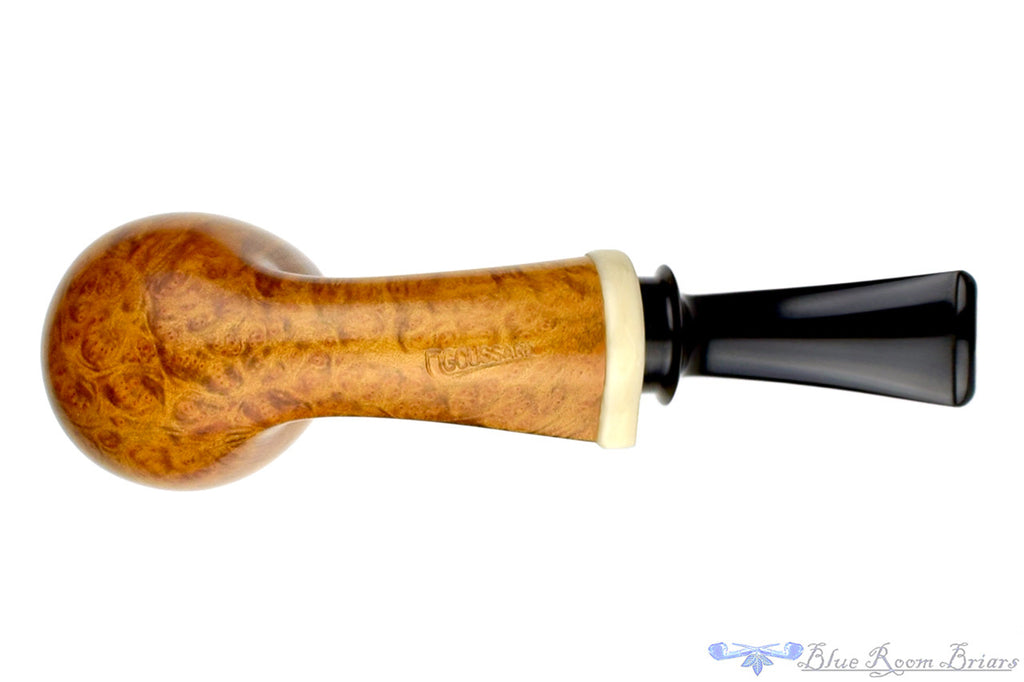 Charl Goussard Pipe Tear Drop Apple with Faux  Ivory at Blue Room Briars