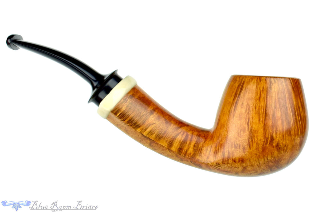 Charl Goussard Pipe Tear Drop Apple with Faux  Ivory at Blue Room Briars