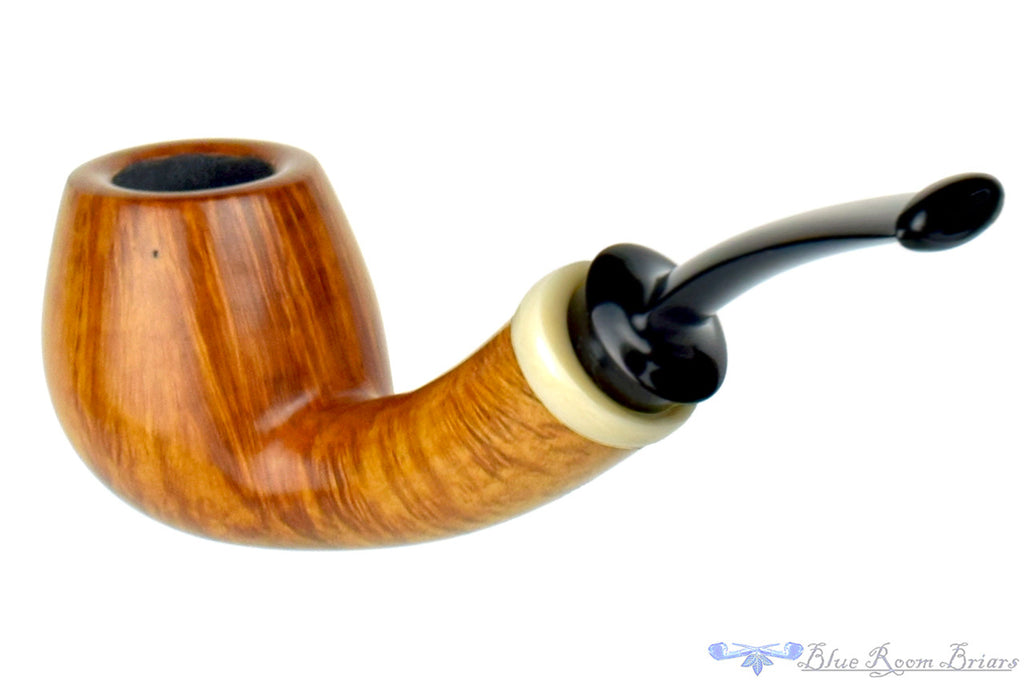 Charl Goussard Pipe Tear Drop Apple with Faux  Ivory at Blue Room Briars