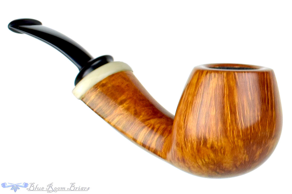 Charl Goussard Pipe Tear Drop Apple with Faux  Ivory at Blue Room Briars