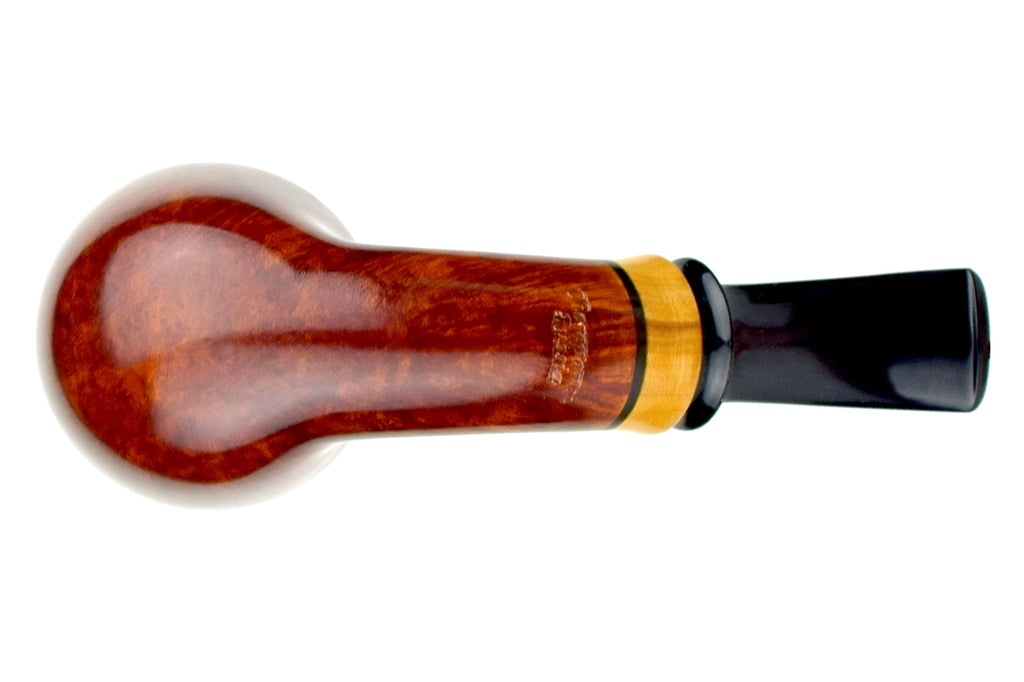 Blue Room Briars is proud to present this Sergey Cherepanov Pipe Rhodesian with Boxwood