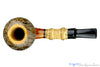 Blue Room Briars is proud to present this Sergey Cherepanov Pipe Calabash with Bamboo