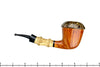 Blue Room Briars is proud to present this Sergey Cherepanov Pipe Calabash with Bamboo