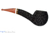 Dr. Bob Pipe (PPP) Rusticated Hawkbill with Acrylic and Brindle