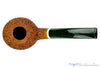 Blue Room Briars is proud to present this Dr. Bob Pipe (PPP) Bent Rusticated Tomato with Acrylic and Brindle
