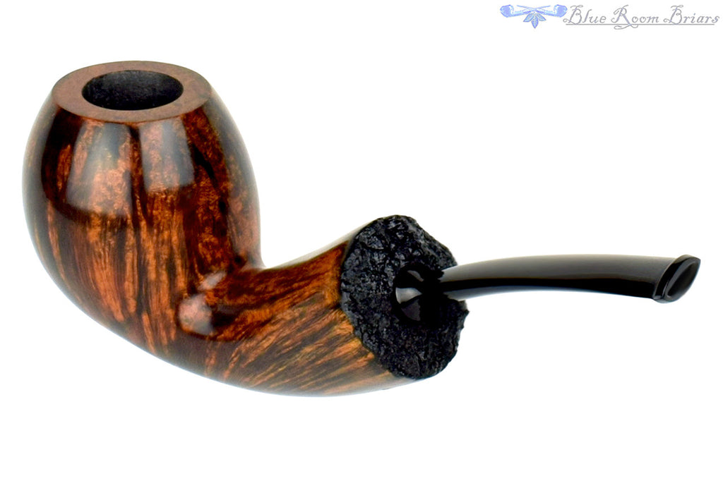 Benjamin Westerheide Pipe 1/4 Bent Egg with Plateau and Military Mount at Blue Room Briars