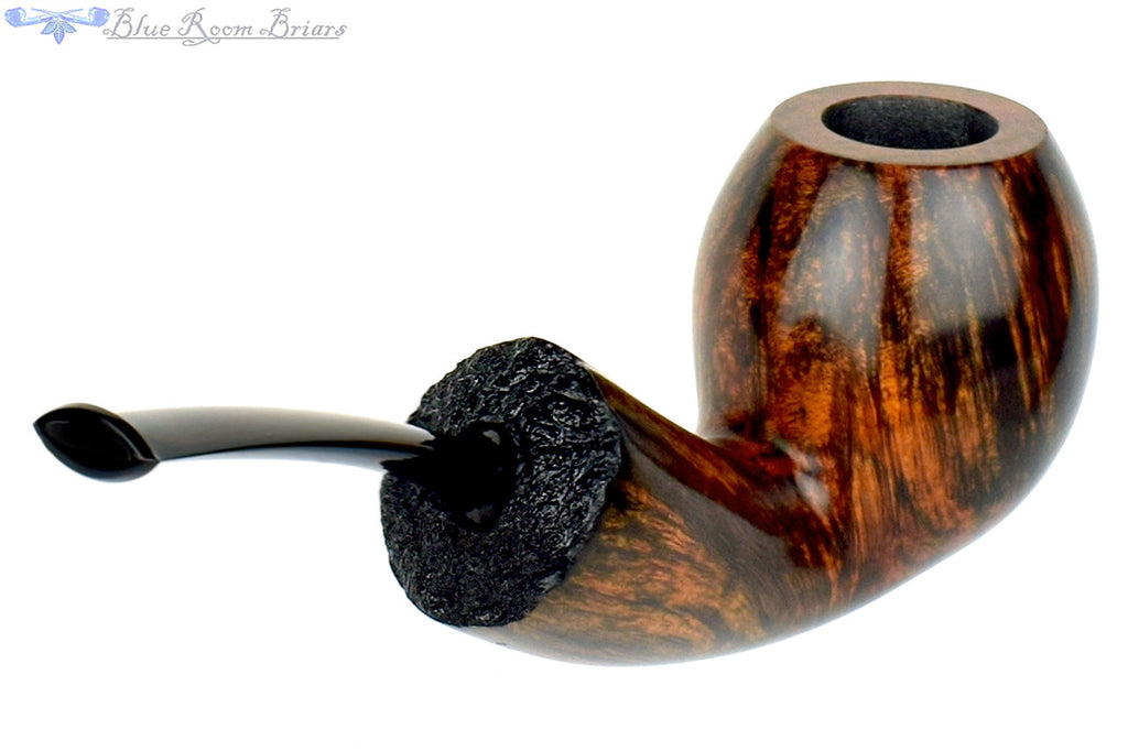 Benjamin Westerheide Pipe 1/4 Bent Egg with Plateau and Military Mount at Blue Room Briars