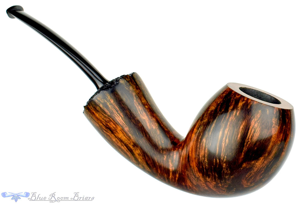 Benjamin Westerheide Pipe 1/4 Bent Egg with Plateau and Military Mount at Blue Room Briars