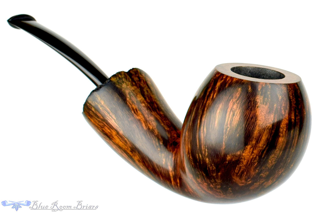 Benjamin Westerheide Pipe 1/4 Bent Egg with Plateau and Military Mount at Blue Room Briars