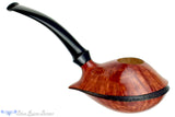 Blue Room Briars is proud to present this Alexa Pipe by Dragomir Aleksic1/2 Bent Flying Saucer with Custom Stand