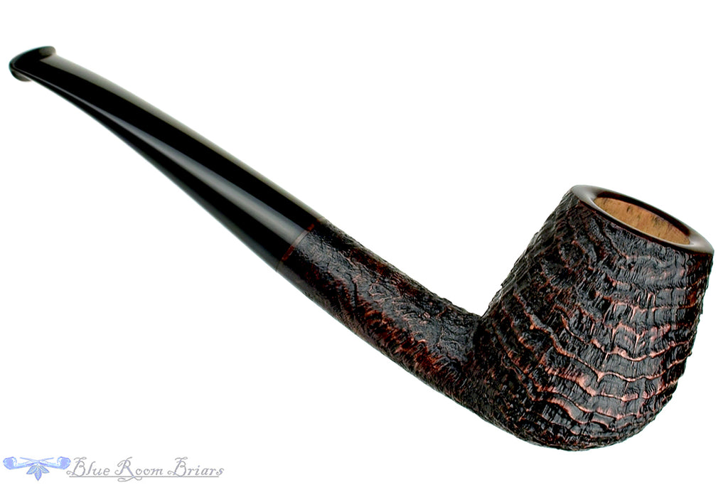 Jesse Jones Pipe 3219 Bent Sandblast Brandy