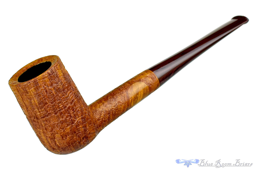 Blue Room Briars is proud to present this Thomas James Pipe Tan Blast Chimney with Brindle