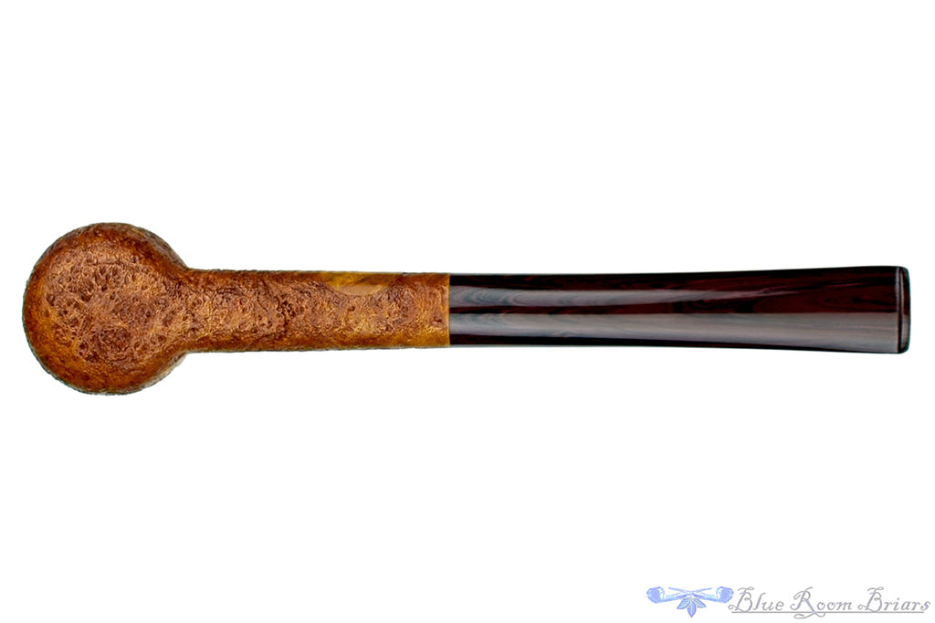 Blue Room Briars is proud to present this Thomas James Pipe Tan Blast Chimney with Brindle